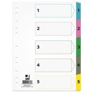 MYLAR TABBED DIVIDER