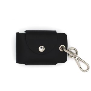 Leather case keychain